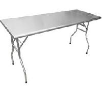 stainless steel folding table