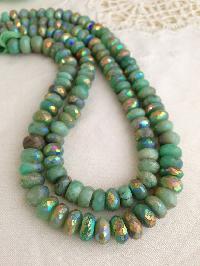 faceted gemstone beads