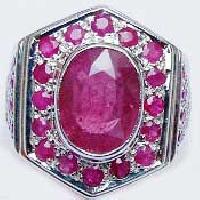 Gents Ruby Ring