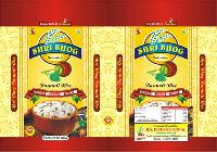 Dehraduni Shri Bhog Non Woven Rice Packaging Bag