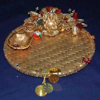 Decorative Pooja Thali (02)