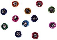 multicolor bridal bindis