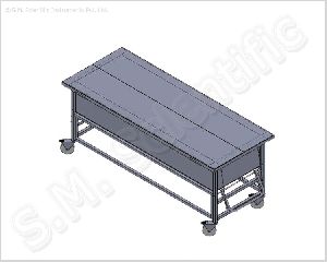 Dissection Table with Dip Tank