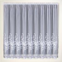 voile embroidered curtains