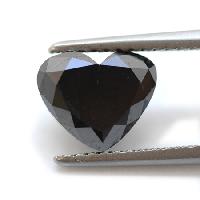 15.00 Carat Heart Cut Black Diamond lot