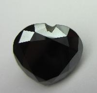 4.00 Carat Heart Cut Black Diamond