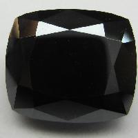 Black Cushion Cut Diamond