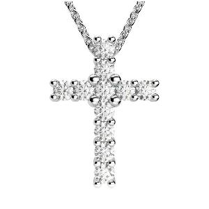 Diamond Cross Pendants