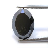 High Quality 30.00 Carat Oval Cut Black Diamond sale