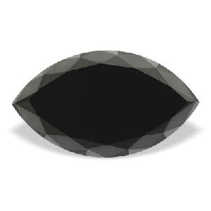 Marquise Cut Loose Black Diamond