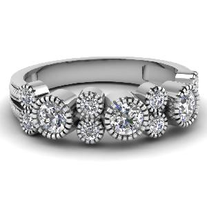 White Diamond Engagement Rings