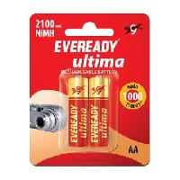 Eveready Ultima 2100mah Nimh Aa Rechargeable Battery