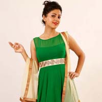 Elegant, Ravishing Designer Green Salwar