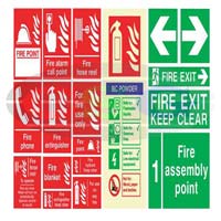 FIRE FIGHTING EQUIPMENT SIGNS