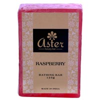 Aster Luxury Raspberry Handmade Soap 125g
