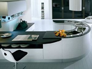 Modular Kitchen U shaped style