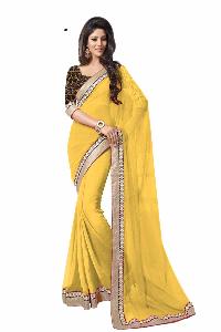 ALL Other SAREE S-08 Kasumbi Yellow