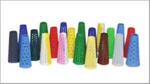 Dye Cones Perforated