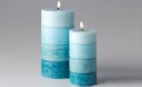 color changing pillar candles