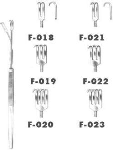 F-018 - F-023 Surgical Retractors