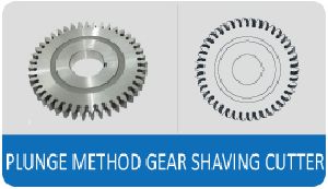 Plunge method Gear Shaving cutter