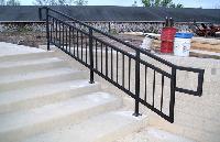 commercial metal railing