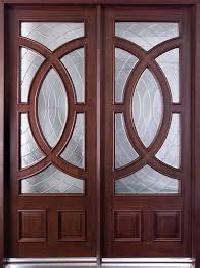 residential wooden door