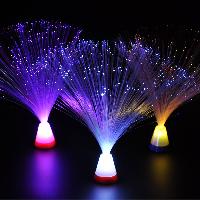 decorative fiber optic lamp