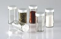 glass spice bottles