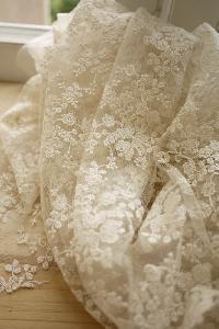 Cotton Embroidered Fabric