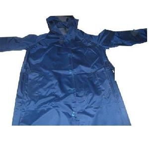 Blue Colored Mens Raincoat