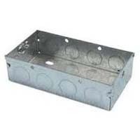 6 By 3 Galvanized Concealed Junction Box