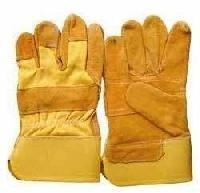 Split Buff Leather Glove Double Palm