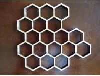 MDF Laser Cut Honeycomb Cutouts