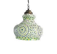 Green Gagan Mosaic Hanging Lamp