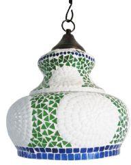 Large Mosaic Handi Hanging Lamp