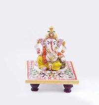 Lord Ganesha With Mukut Showpiece