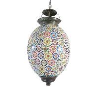 Multicolour Mosaic Egg Ceiling Hanging Lamp