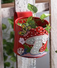 Red Mushroom Planter