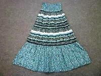 Girls Long Woven Skirt