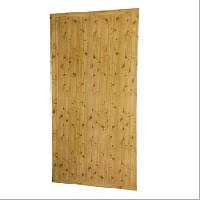 pvc single panel doors
