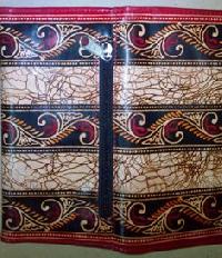 Batik Zipper Printed Purse