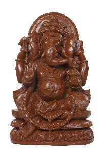 Brown Ganesha Statue