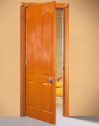 Brown Plain Paint Coated frp doors
