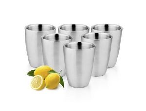 Stainless Steel Double Wall Glasses