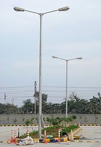 frp light poles