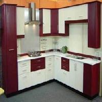 PVC Modular Kitchen Cabinets
