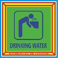 Drinking Water Signage Plate