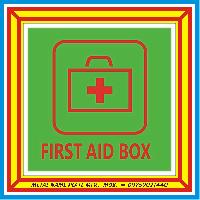 First Aid Box Signage Nameplates