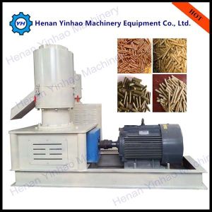 Flat Die Wood Pellet Mill, Power : 22-110kw